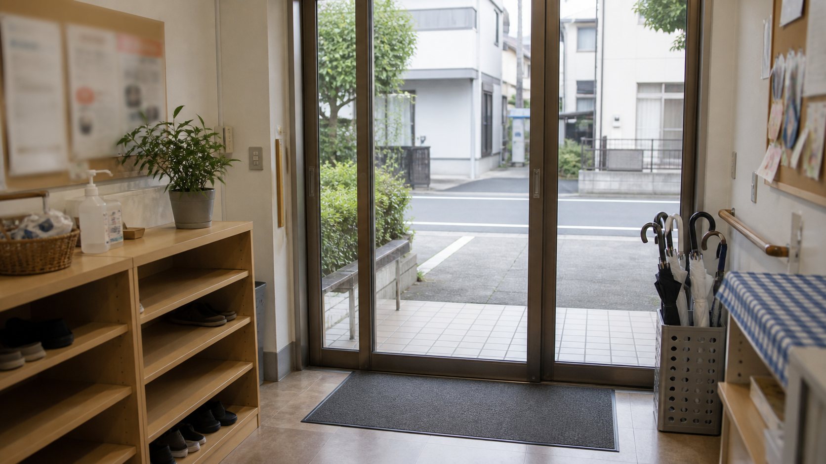 地域に開かれた玄関まわりのイメージ